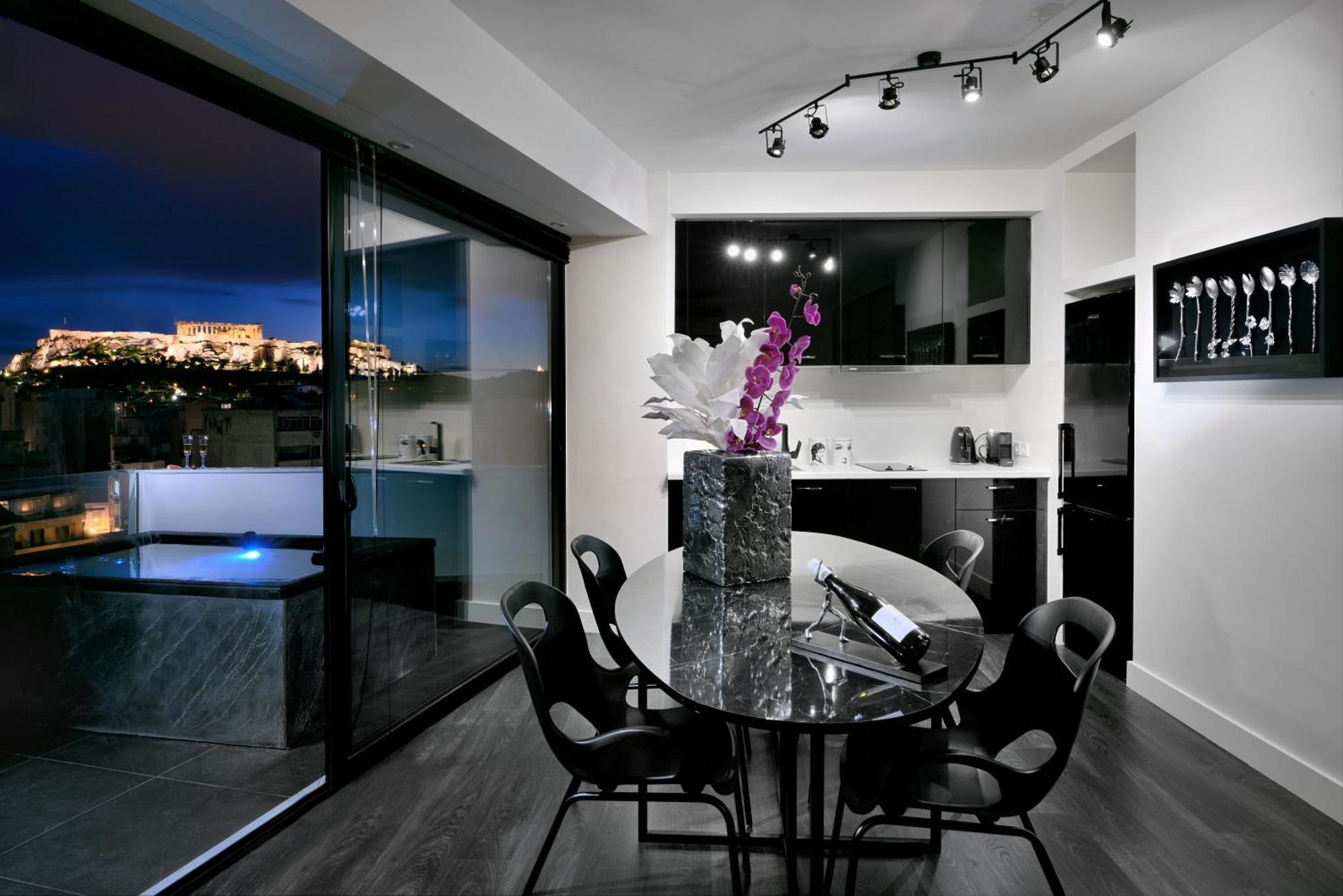 Ater Albus By K&K Apartment Athena Ruang foto