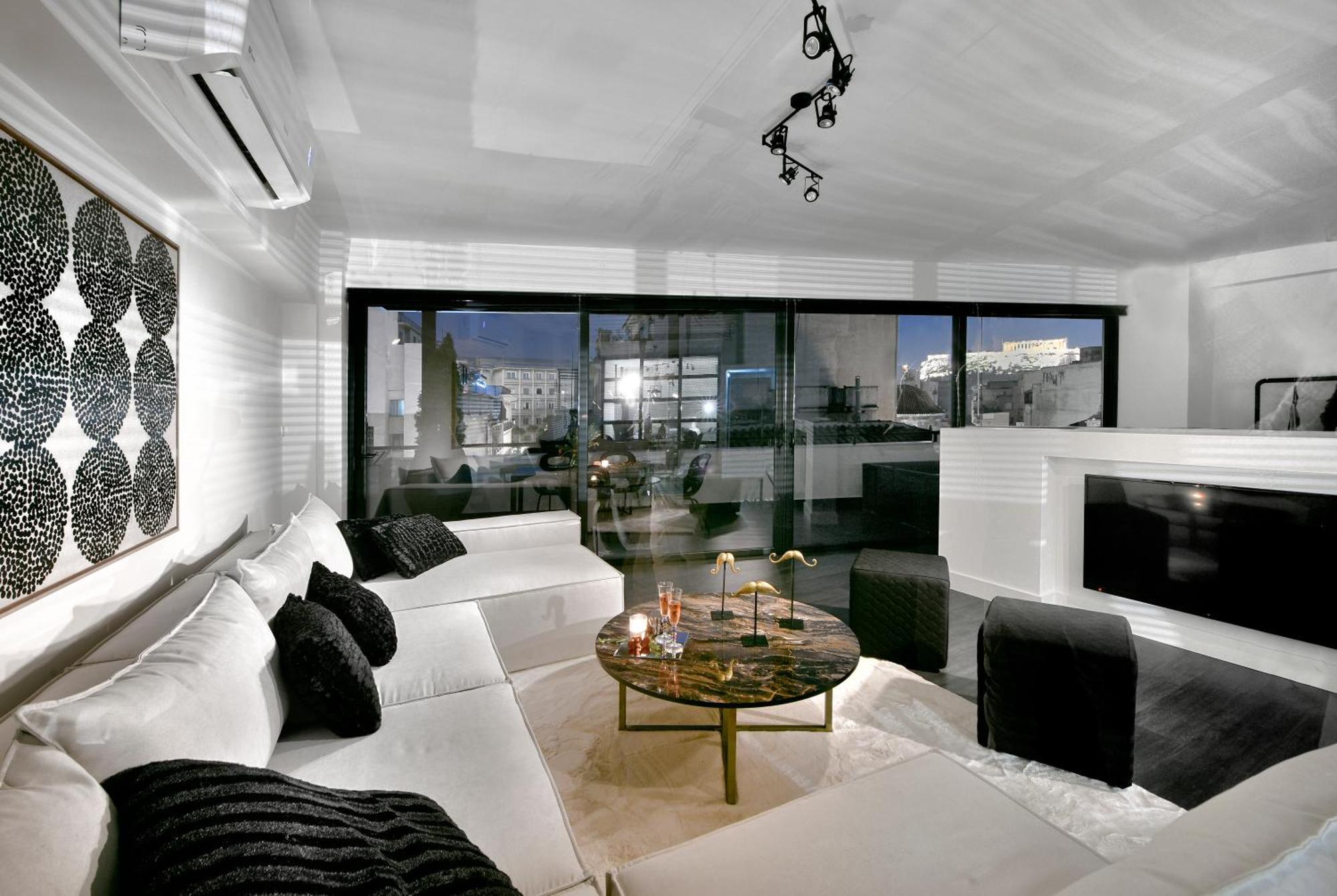Ater Albus By K&K Apartment Athena Ruang foto