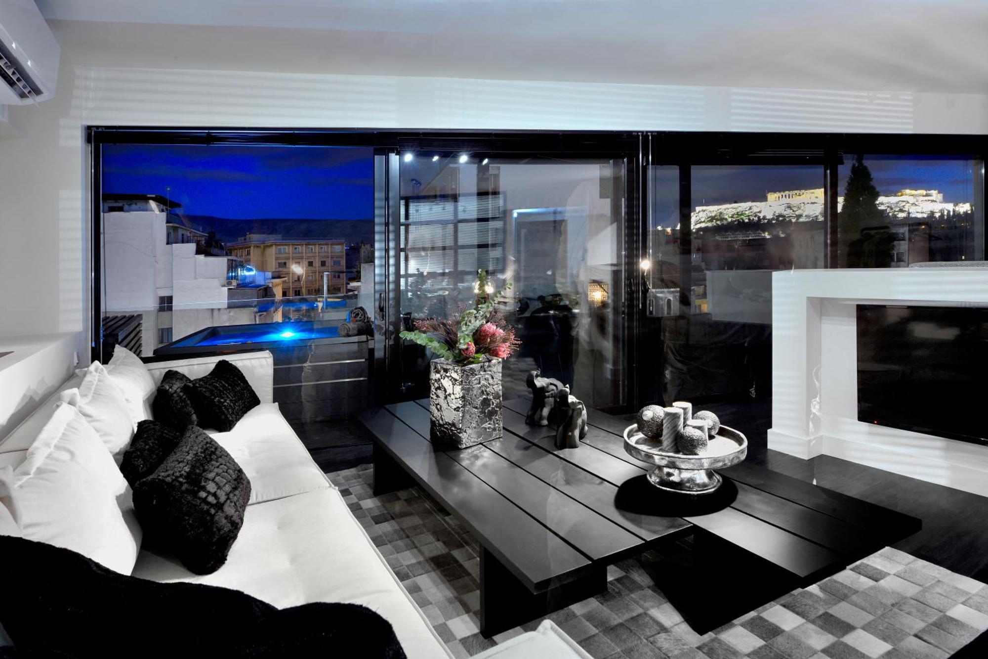 Ater Albus By K&K Apartment Athena Ruang foto